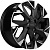 Легковые шины б/у Khomen KNW 1402 5.5x14 4*100 ET45 DIA56.1 Black-FP Литой купить с бесплатной доставкой в пункты выдачи в Петербурге